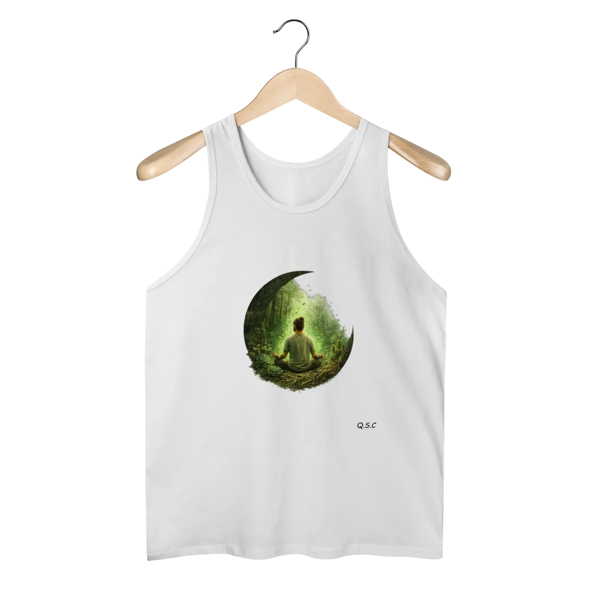 Camisa Quintal Suculento inspirada na natureza
