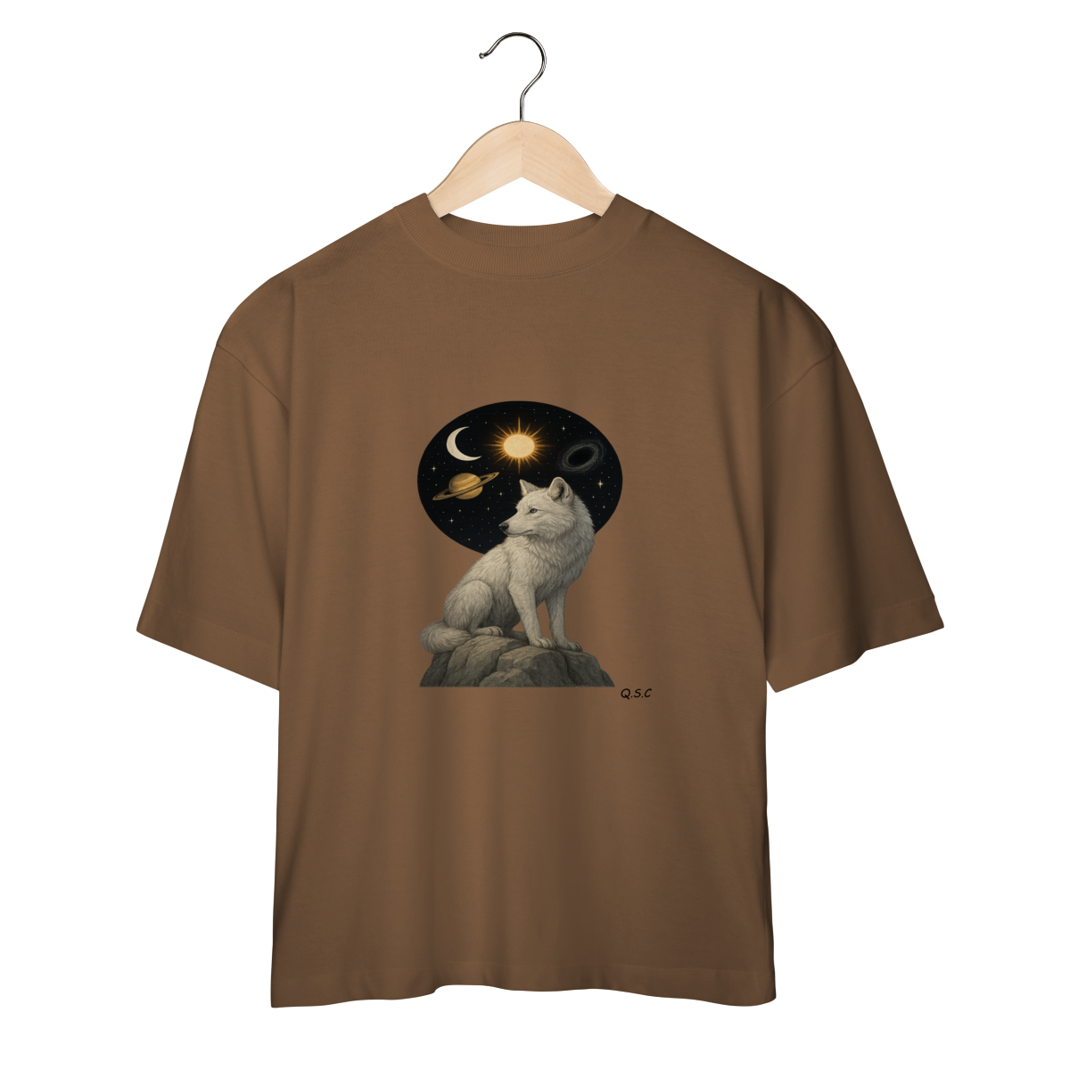 Mockup da camisa Quintal Suculento coleção Nós somos a Natureza