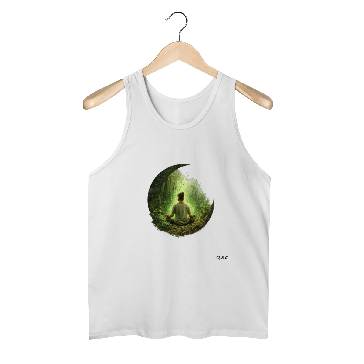 Mockup da camisa Quintal Suculento coleção Nós somos a Natureza