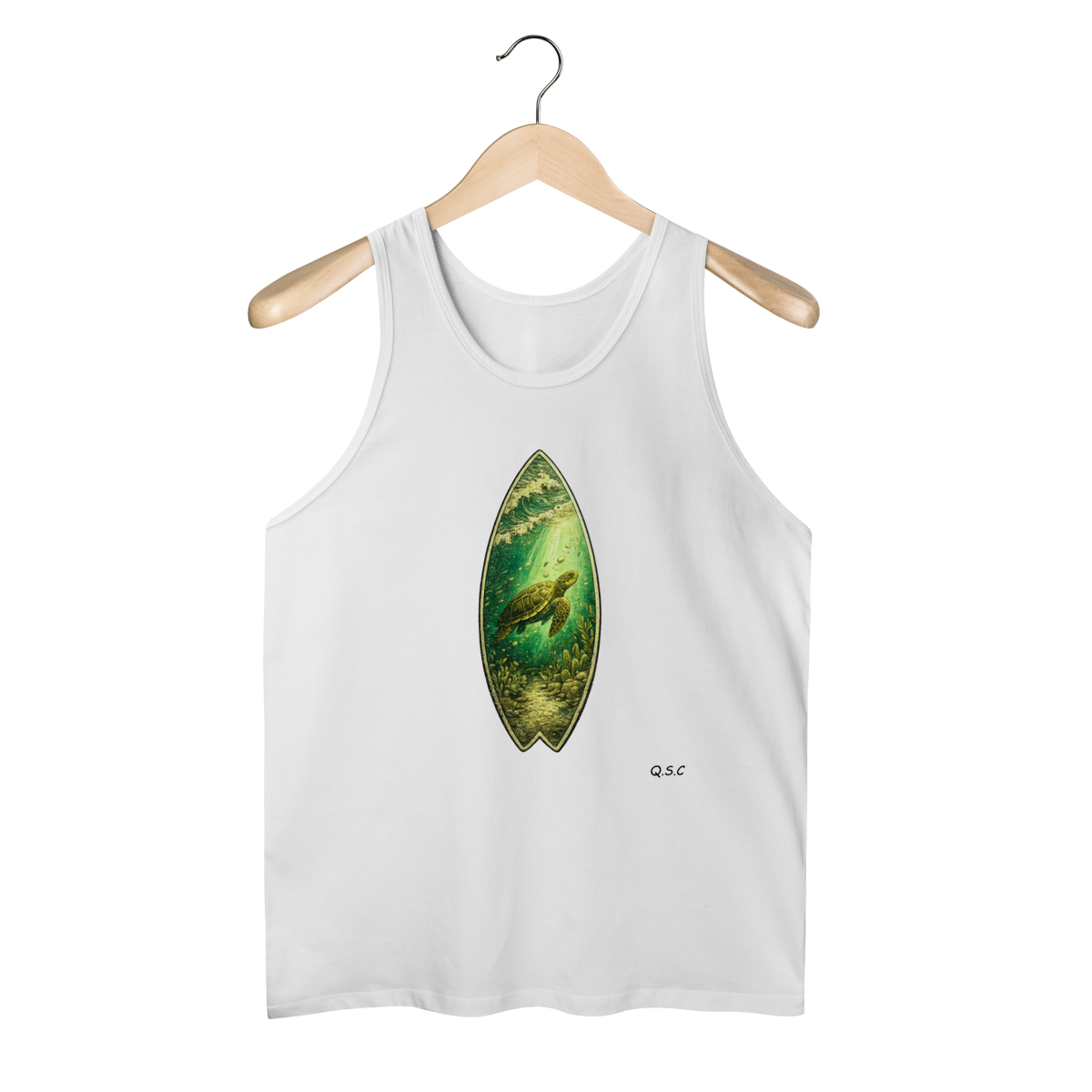 Mockup da camisa Quintal Suculento coleção Nós somos a Natureza